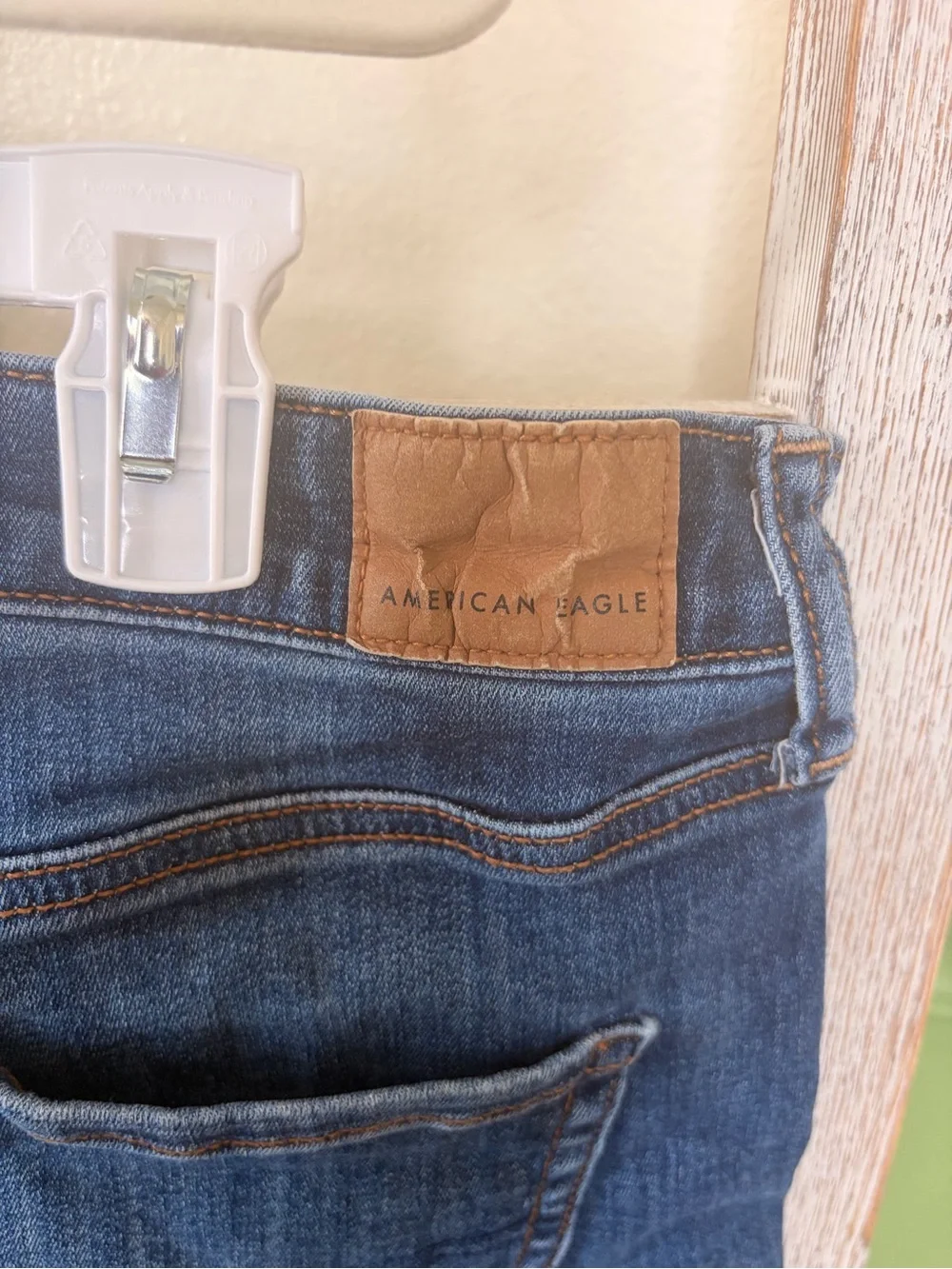 🦅 American Eagle Next Level Stretch Cutoff Denim Shorts Size 12